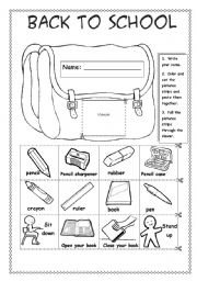 All About Me First Day of School FREE Worksheets — xoxoerinsmith.com