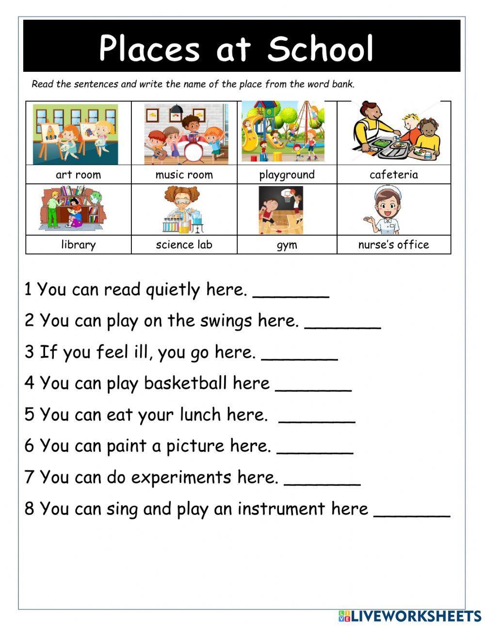 Places at School | estherlee76  