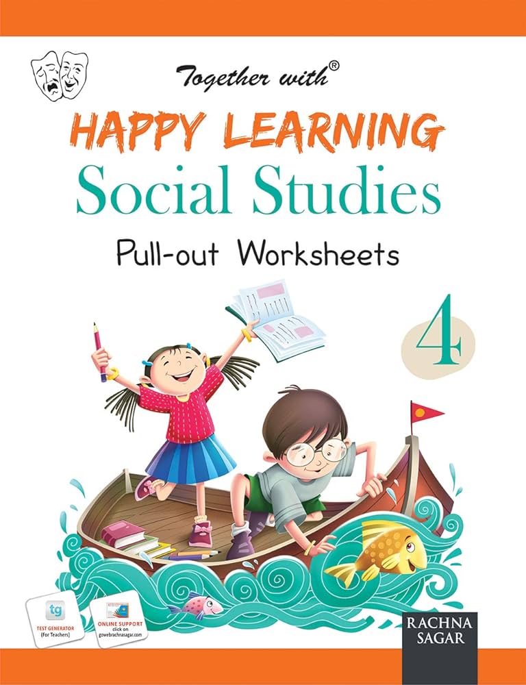 Happy Learning Pullout Worksheets Social Studies for Class 4 ...