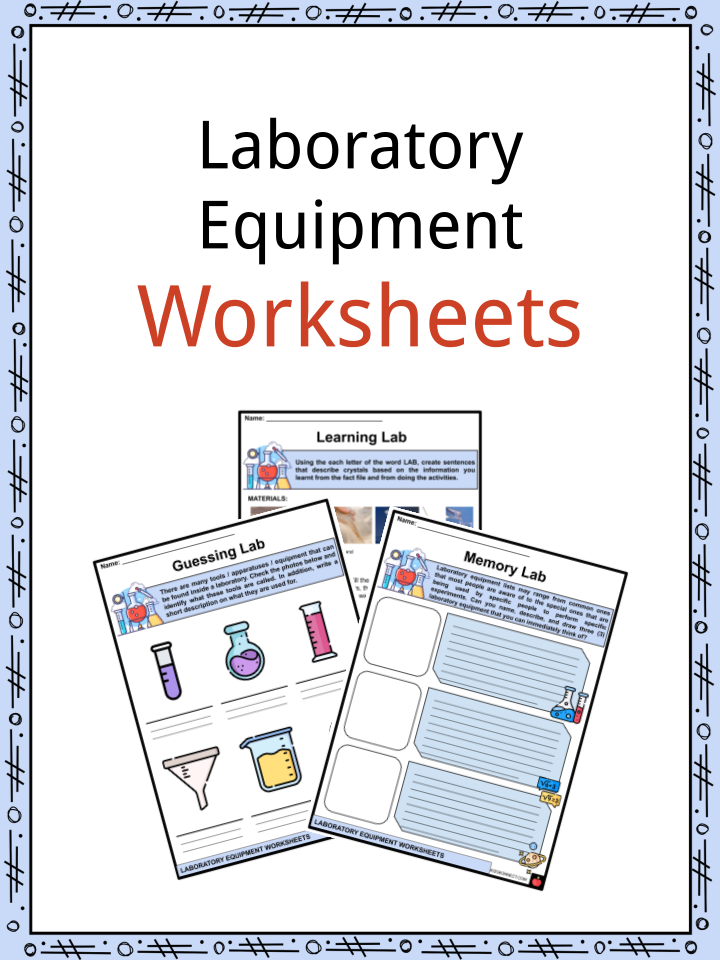 science equipment worksheet