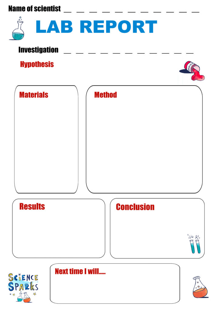 FREE Science Printable Experiment Instructions - Science Resources