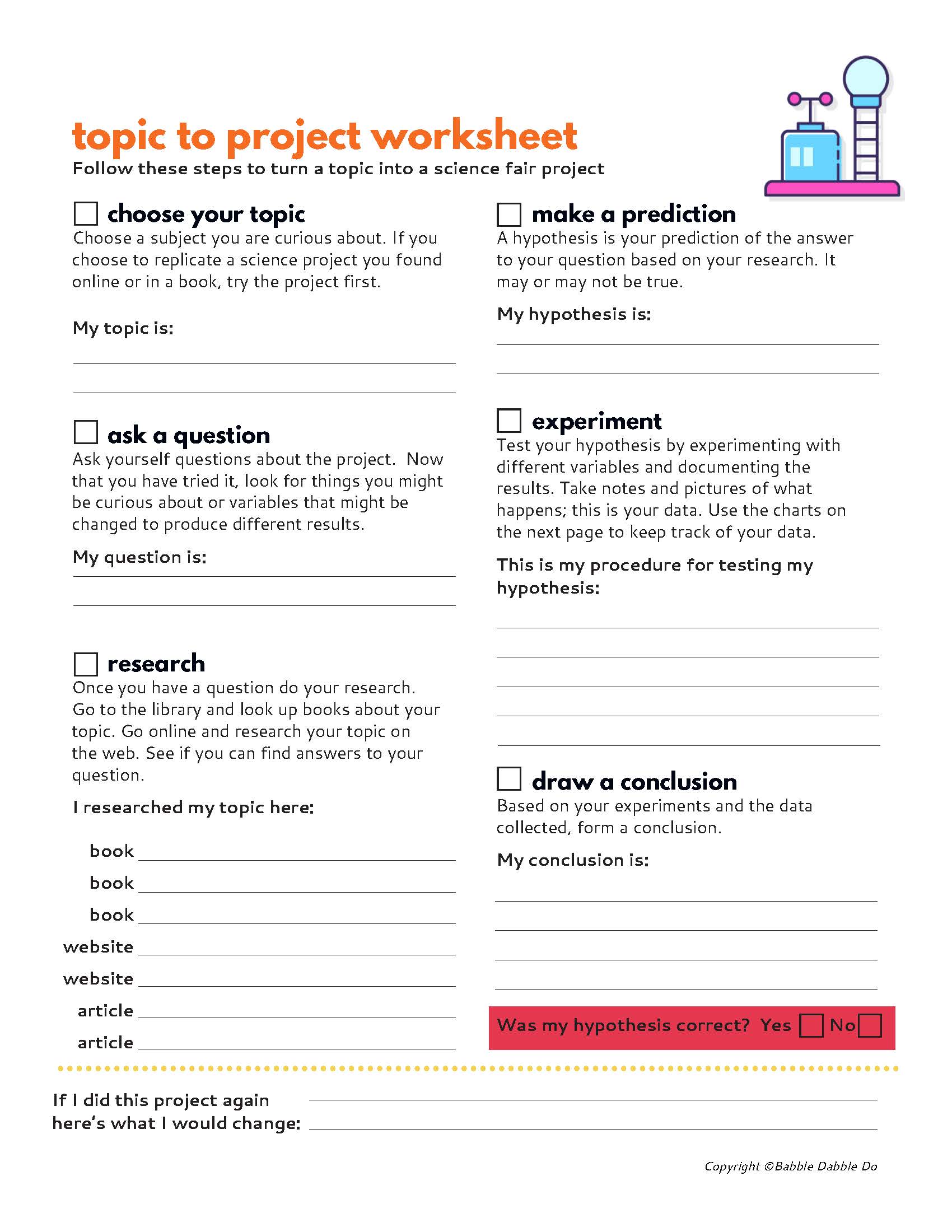 Science-Fair-Mini-Guide-for-Kids-FREE-Worksheet - Babble Dabble Do
