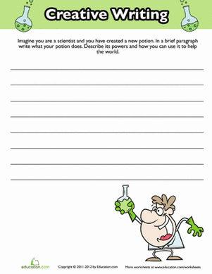 Science Fiction Writing Prompt | Worksheet 