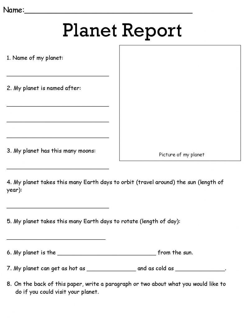 4th Grade Worksheets - Best Coloring Pages For Kids | Science ...