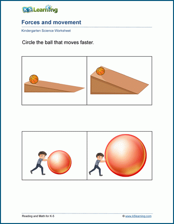 science for kindergarten