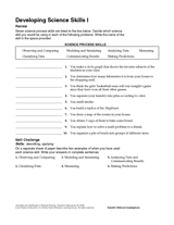 Developing Science Skills I TeacherVision Worksheets Library Developing Science Skills I TeacherVision Worksheets Library