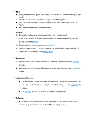 science skills worksheet