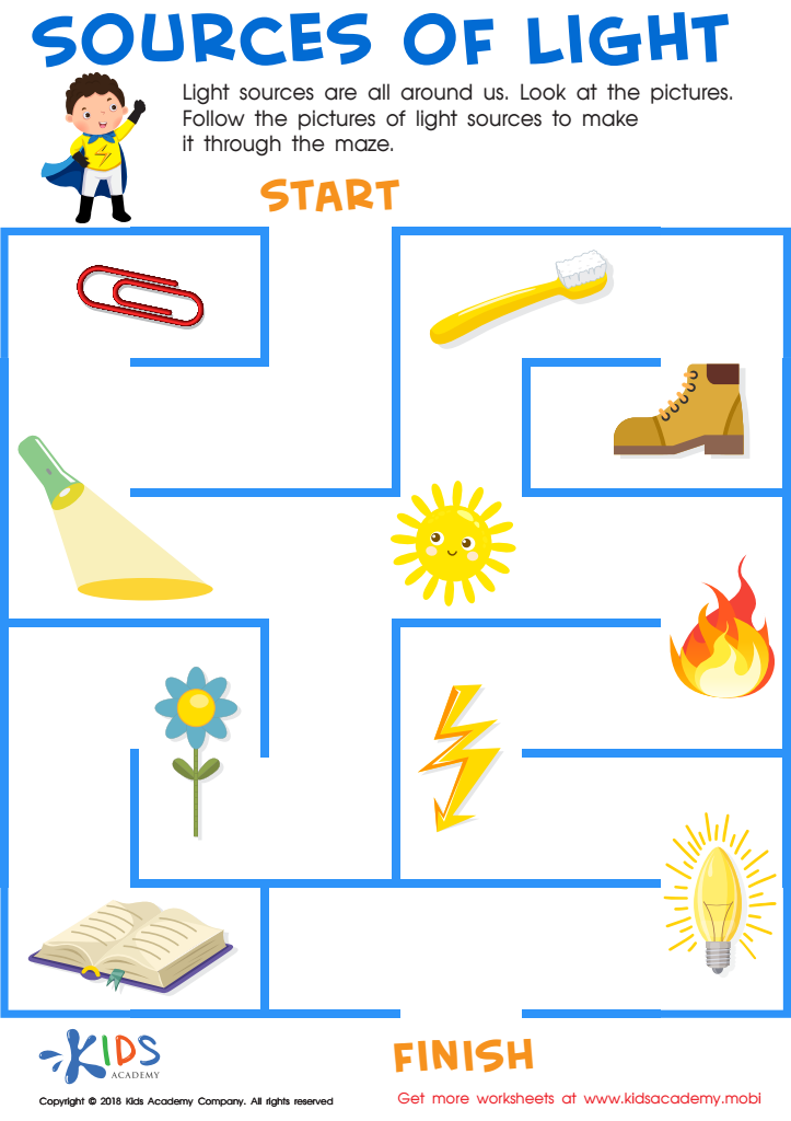 1st Grade Physical Science Worksheets &  Free Printables