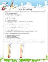 science worksheet for 6th graders printable