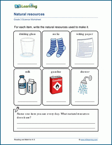Science Worksheets for Grade 3 Students | Worsheets library