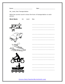 Science Worksheets