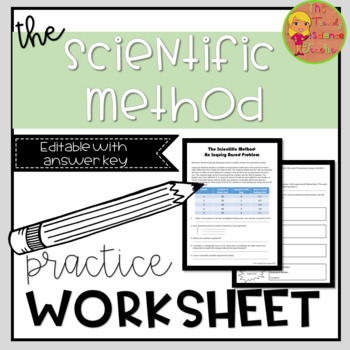 scientific method practice worksheet answers