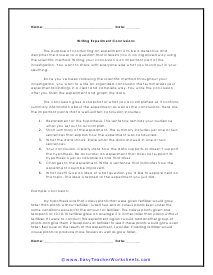 Scientific Method Worksheets