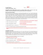 scientific method answer key.png - KEY Scientic Method Name ...