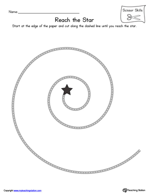 FREE* Spiral Scissor Practice | MyTeachingStation.com