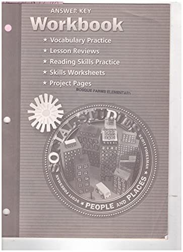 Workbook and Answer Key Grade 2 (Social Studies People and Places)