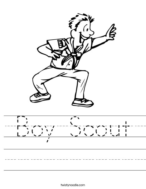 scout worksheet