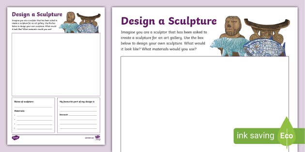 Design a Sculpture Activity (teacher made) 
