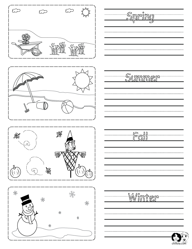 season of the year worksheet