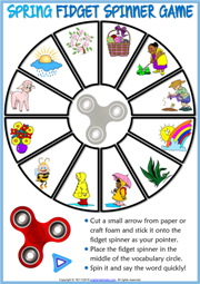 Seasons ESL Vocabulary Worksheets