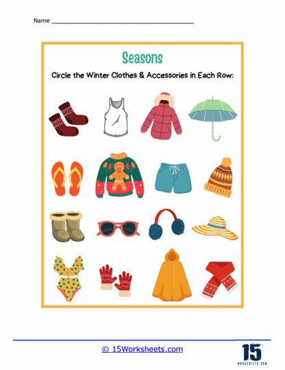 Seasons Worksheets - 15 Worksheets Library