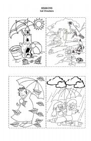 SEASONS - ESL worksheet by Miss_Catyka
