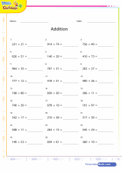 2nd grade math worksheets for children, pdf downloads
