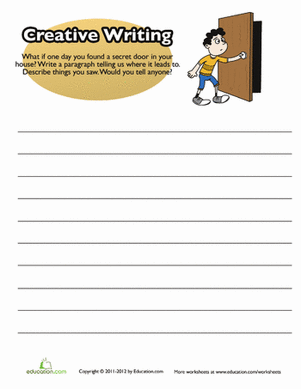 Creative Writing: Hidden Door | Worksheet 