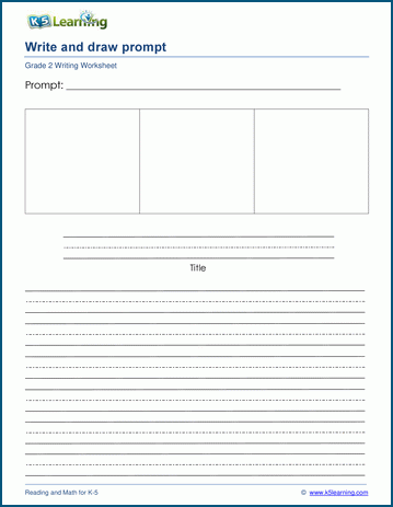 Writing prompts for Grade 2 | Worsheets library