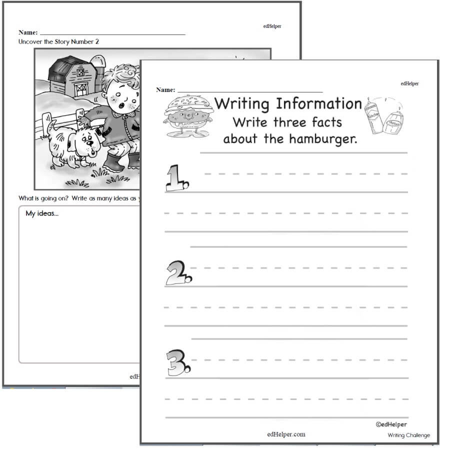 Writing Worksheets for Creative Kids | Free PDF Printables ...