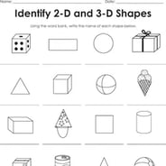 2nd Grade Geometry Worksheets &  Free Printables 