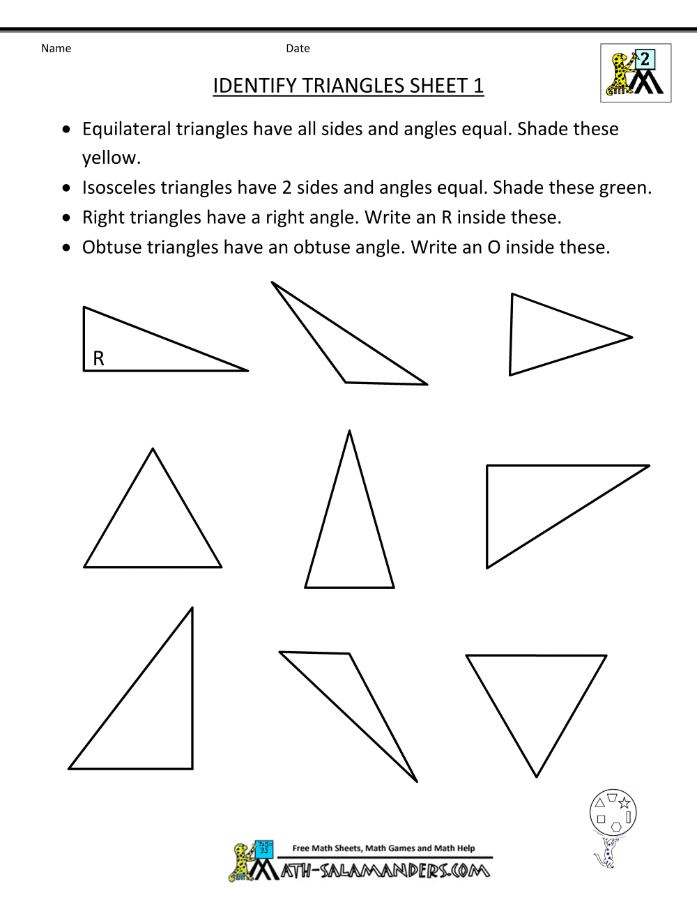 Second Grade Geometry