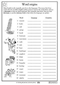 2nd grade vocab and grammar worksheets | Parenting