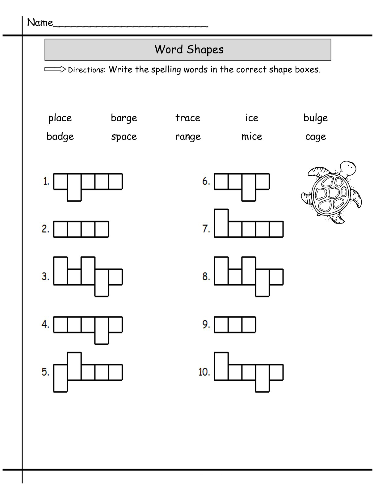 second grade printables
