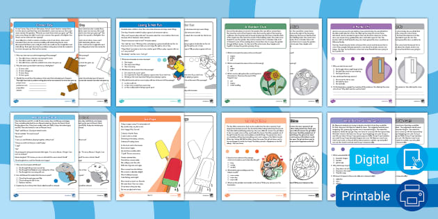 Grade 2 Reading Comprehension Worksheets | Twinkl USA