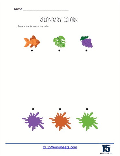 Secondary Colors Worksheets - 15 Worksheets Library