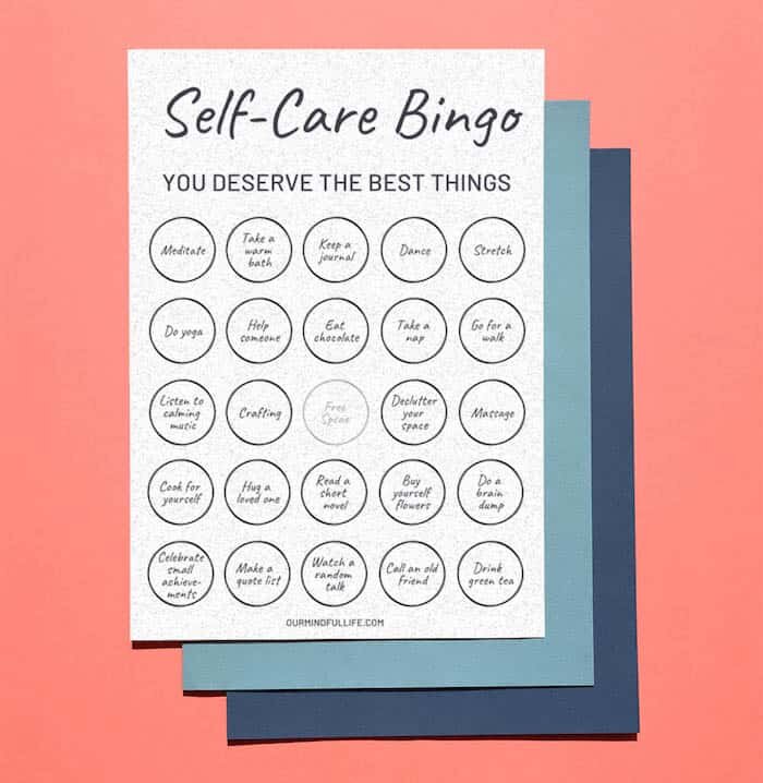 self care assessment worksheet