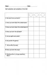 self control worksheet for adults