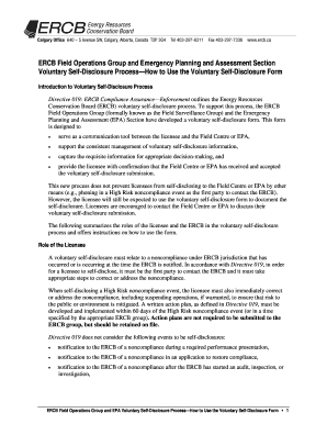 Voluntary Self Disclosure Form - Fill Online, Printable, Fillable ...