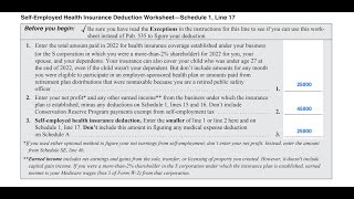 2016 Self Employment Tax And Deduction Worksheet | Chemistry ...