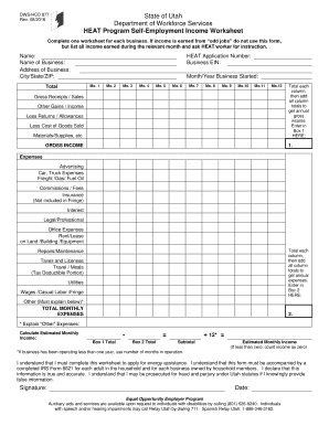 Self-Employed Borrower Form 91 Part 1 - Personal Tax Returns
