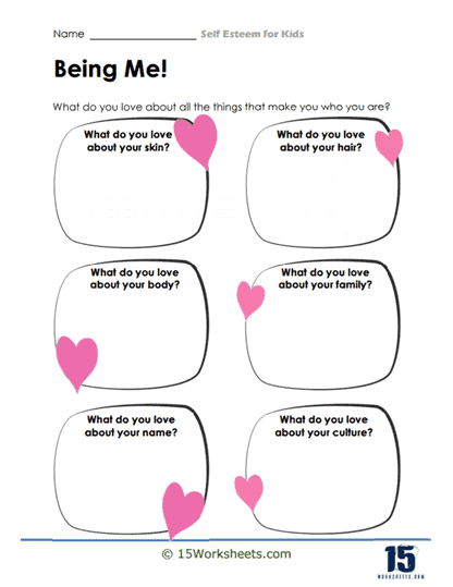 Self Esteem Worksheets - 15 Worksheets Library