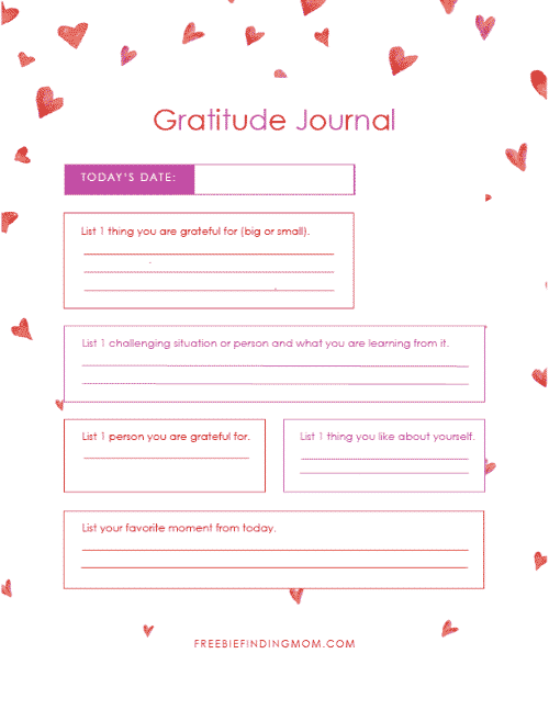 self esteem for girls printables
