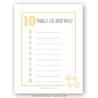 Free Self-Esteem Resources For Kids - Kiddie Matters