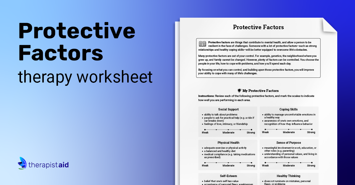 self esteem worksheet therapist aid