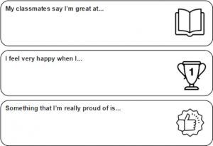 self esteem worksheet workplace