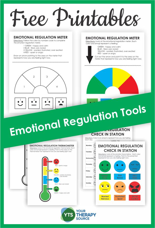 self regulation worksheet for adults