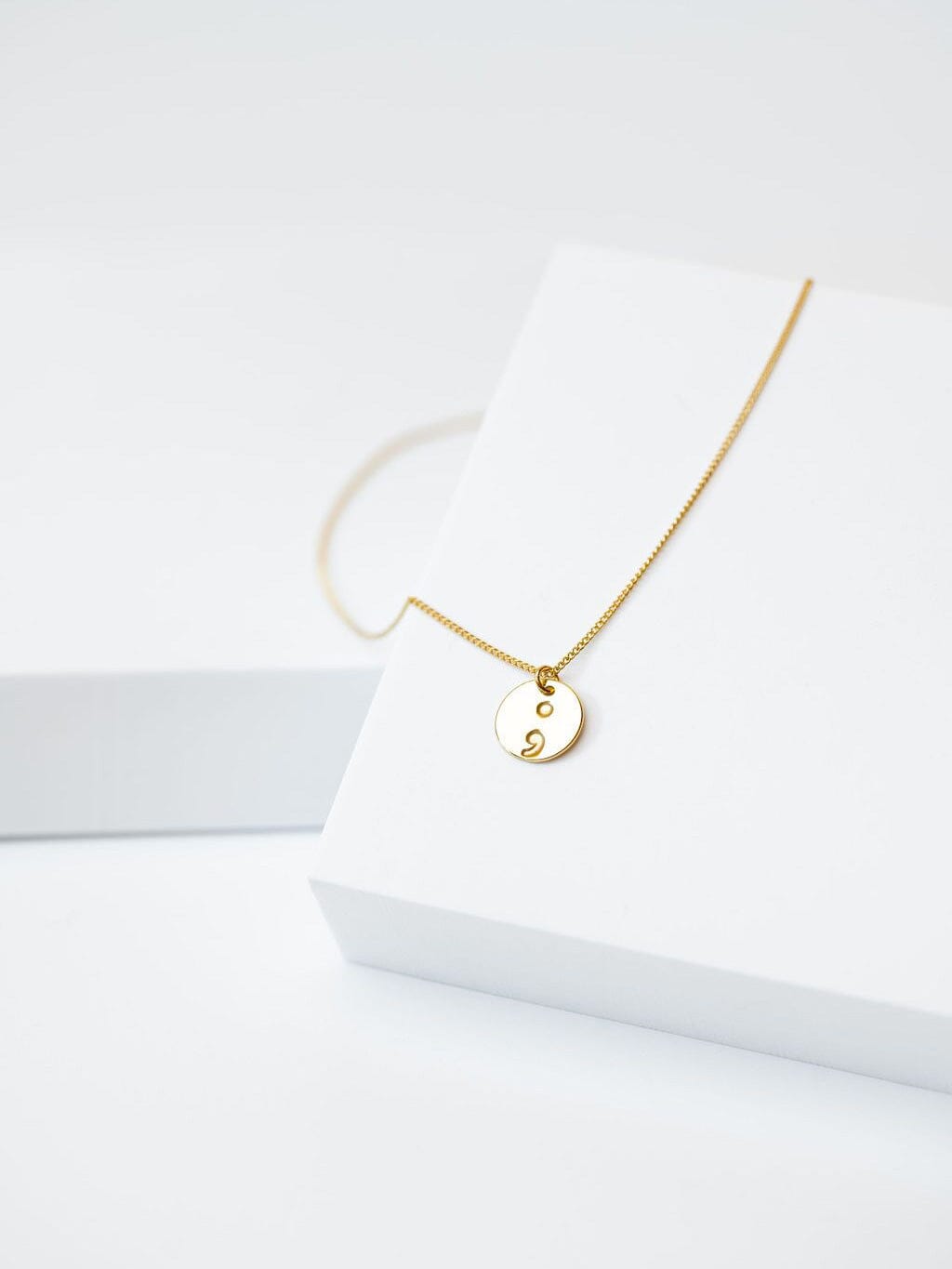 semicolon jewelry