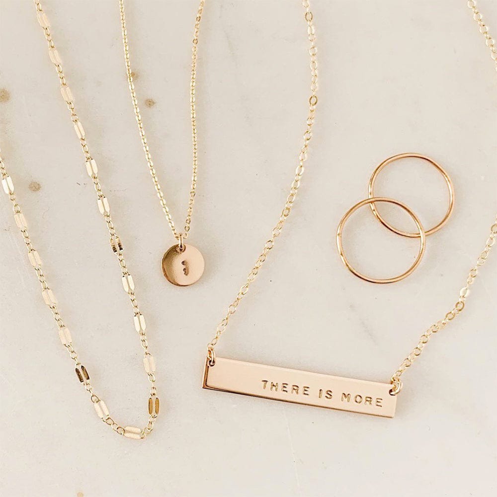 semicolon jewelry