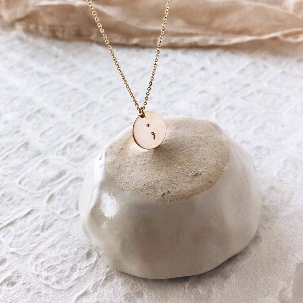 semicolon jewelry